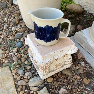 Anemone Blue Pitcher Made in Finland